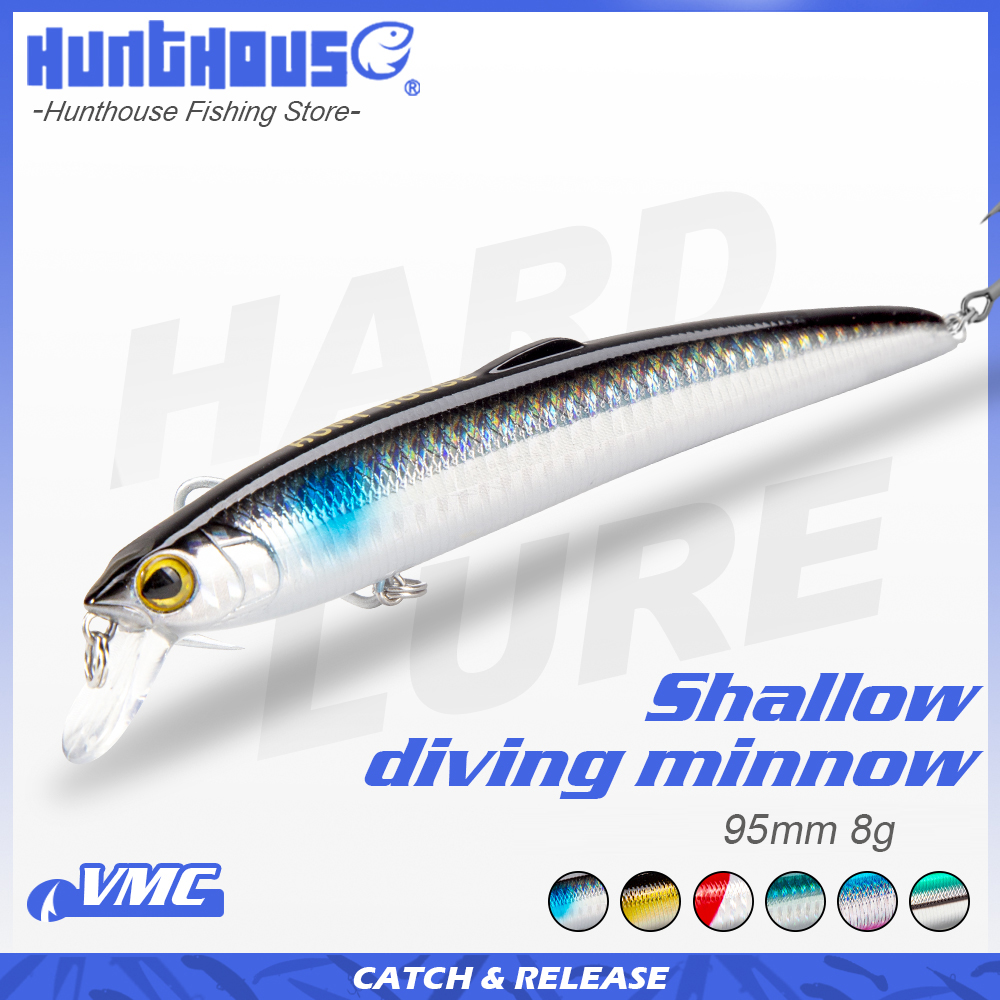 Fishing Lure Spinnerbait - Hunthouse Smith Saruna Minnow señuelo de