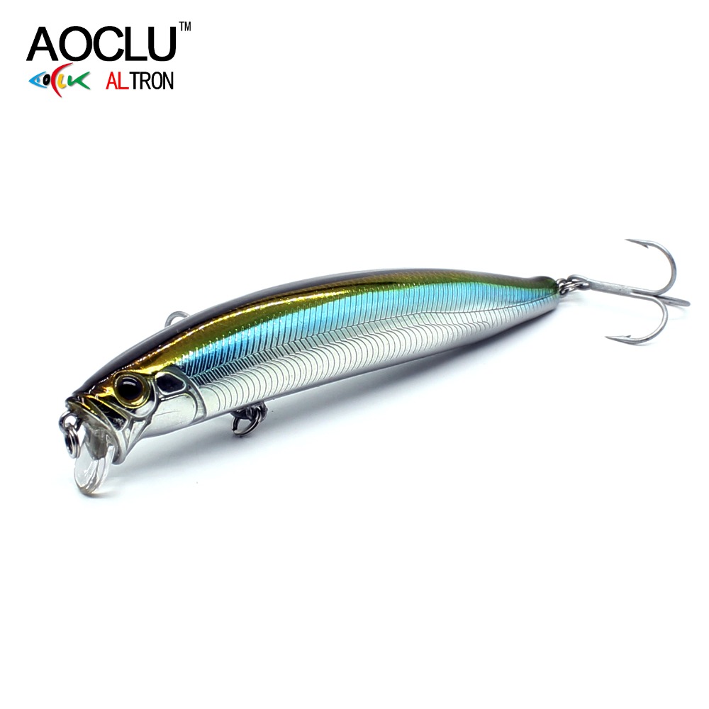 Fishing Lure Topwater - AOCLU Seabass Killer flotante Wobbler 105mm