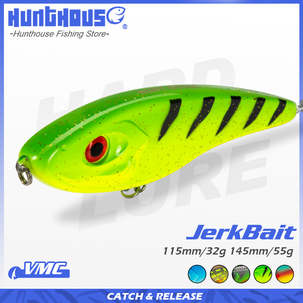 Fishing Lure Spinnerbait - Señuelo de Pesca Hunthouse Jerkbait Musky