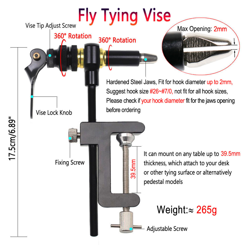 1PC 360 °   Mordaza de sujeció - Fishing Lure Kit reseña y precio