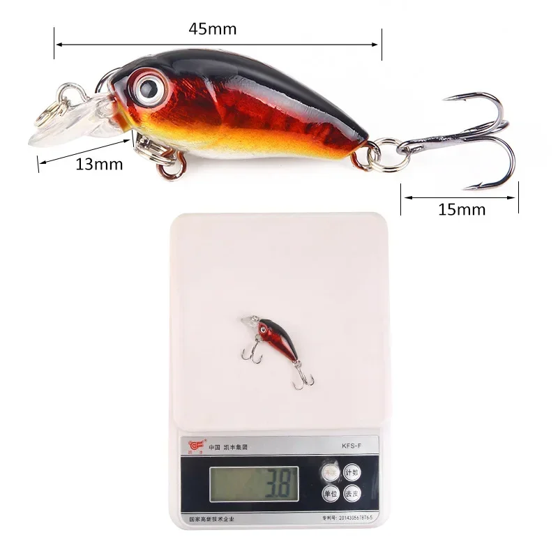 4,5 cm 4g 1 Uds Mini Minnow se - Fishing Lure Topwater reseña y precio