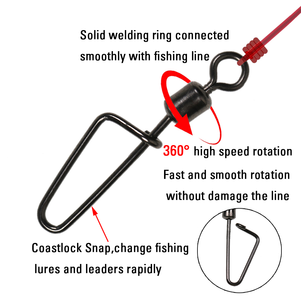 20 piezas de giratorios de pes - Fishing Lure Kit reseña y precio