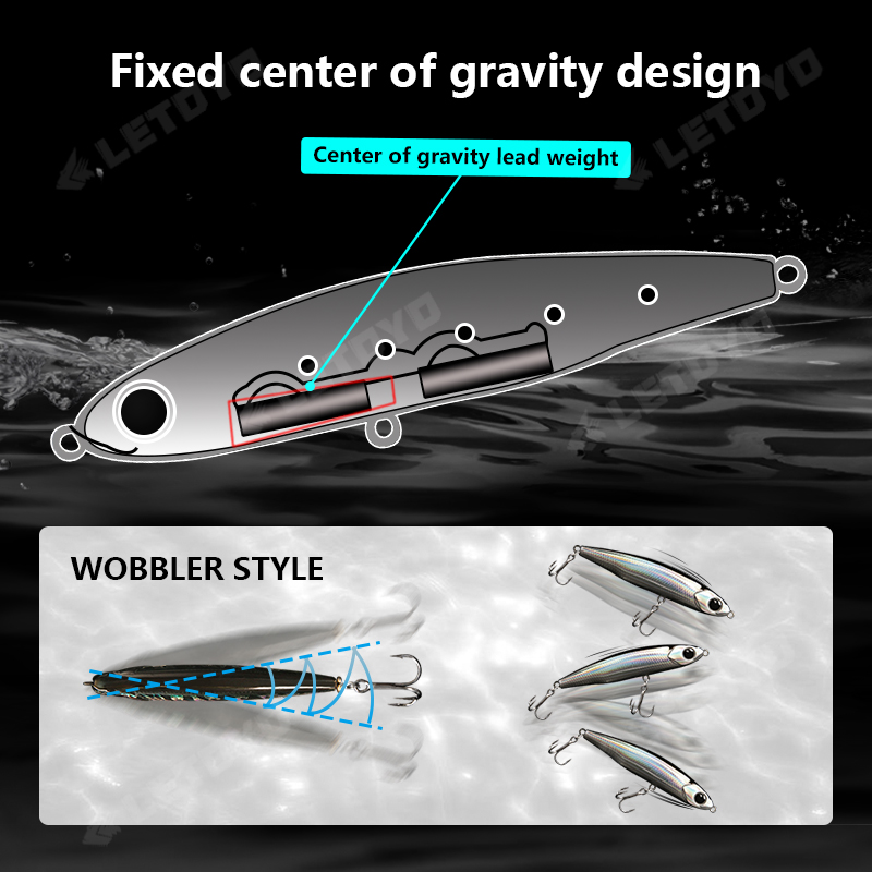 LETOYO-lápiz que se hunde, 17g - Fishing Lure Spinnerbait reseña y precio