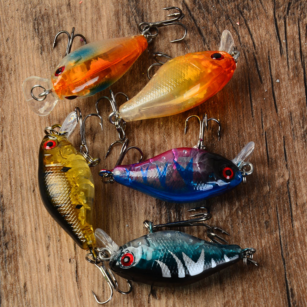 5 uds Crankbaits flotantes ceb - Fishing Lure Jerkbait reseña y precio