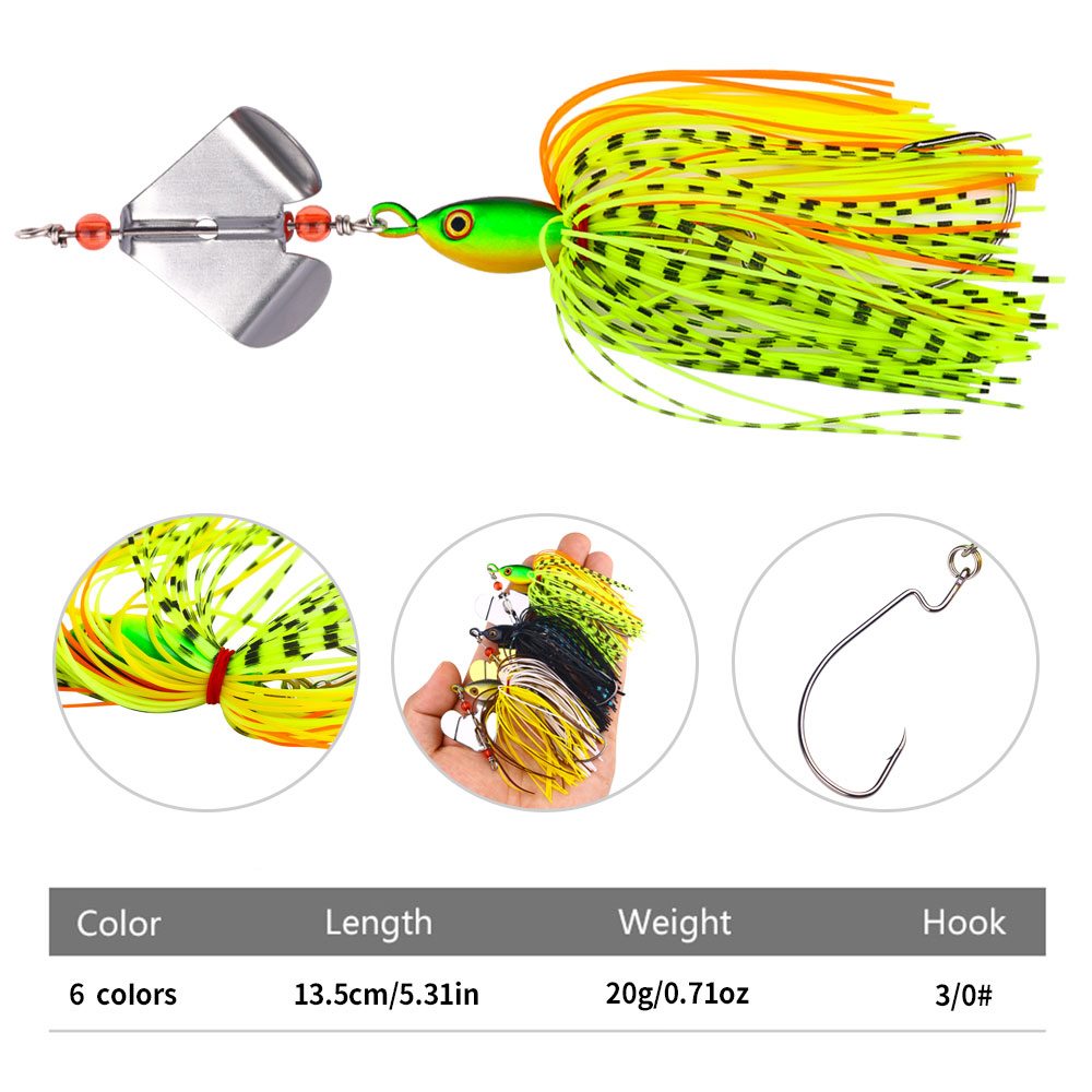 1 pieza de señuelo de pesca de - Fishing Lure Blade Bait reseña y precio